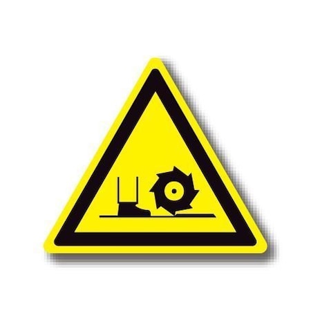 Ergomat 30in TRIANGLE SIGNS - Foot Hazard DSV-SIGN 900 #1247 -UEN